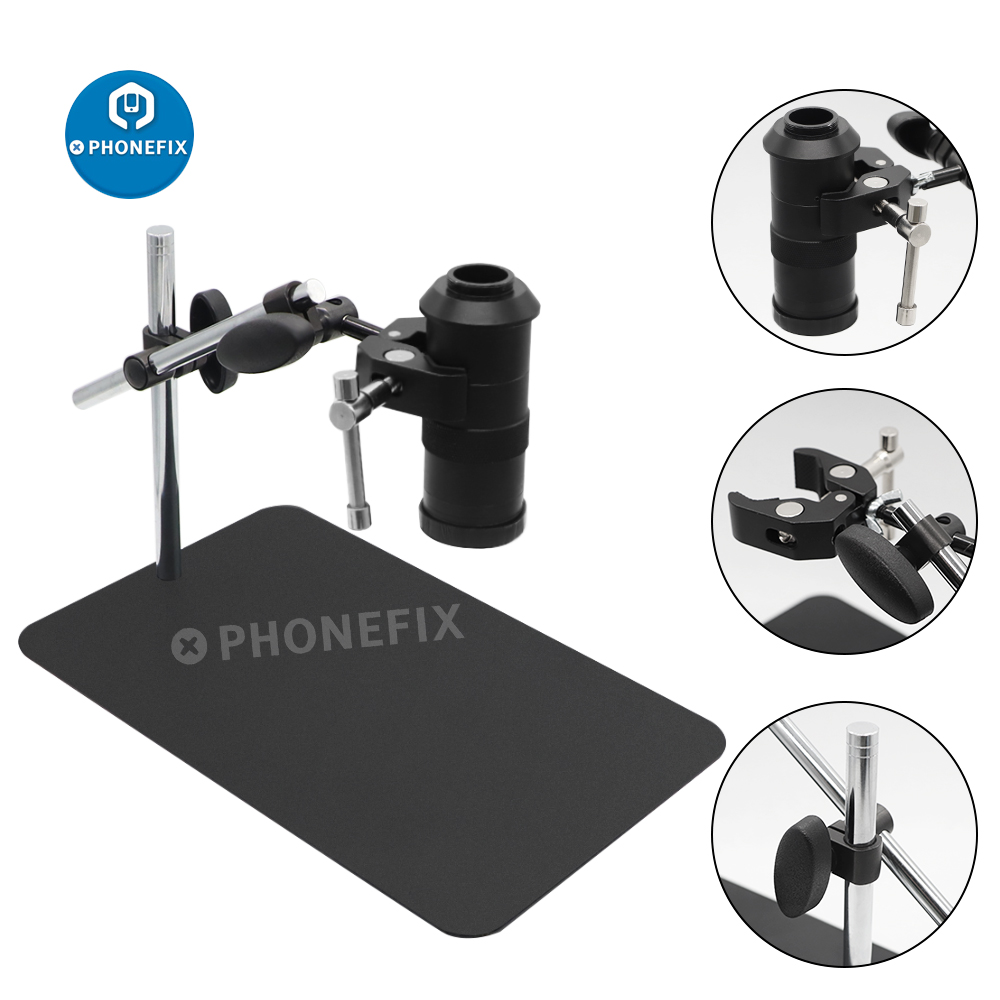 Evrensel çift Boom Stereo yakı - Articulating Arm Boom Stand Microscope incelemesi ve fiyatı