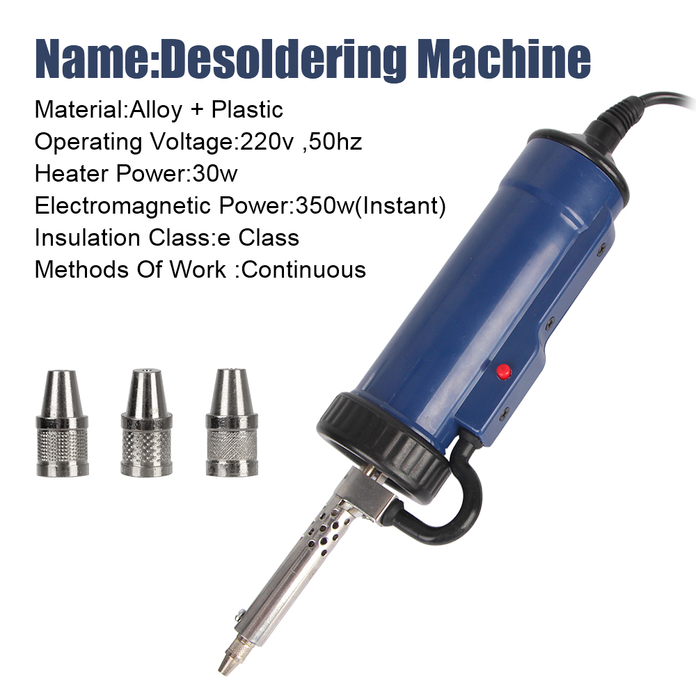3 Emme Nozullu Otomatik Çıkarm - Desoldering Pump Electric Vacuum Station incelemesi ve fiyatı