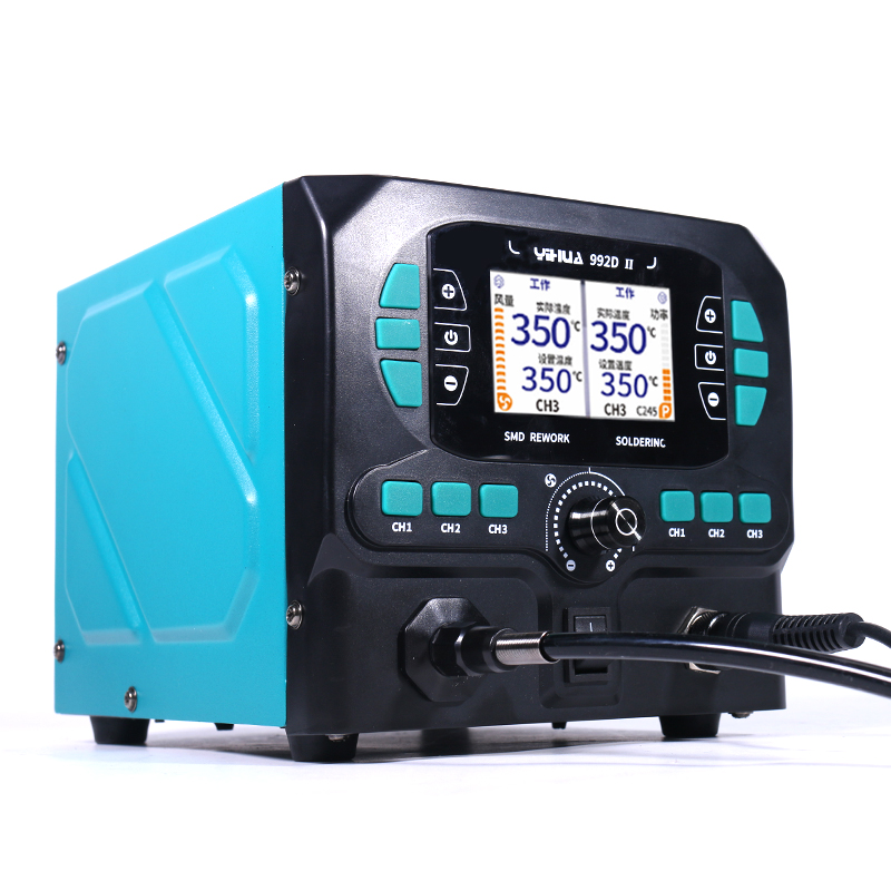 YIHUA 992D-II 2'si 1 Arada LCD - C210 Precision Soldering Station incelemesi ve fiyatı