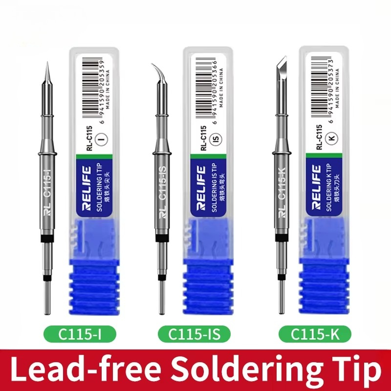 RELIFE C115-K/I/IS Nano Seviye - C115 Nano Soldering Iron Station incelemesi ve fiyatı
